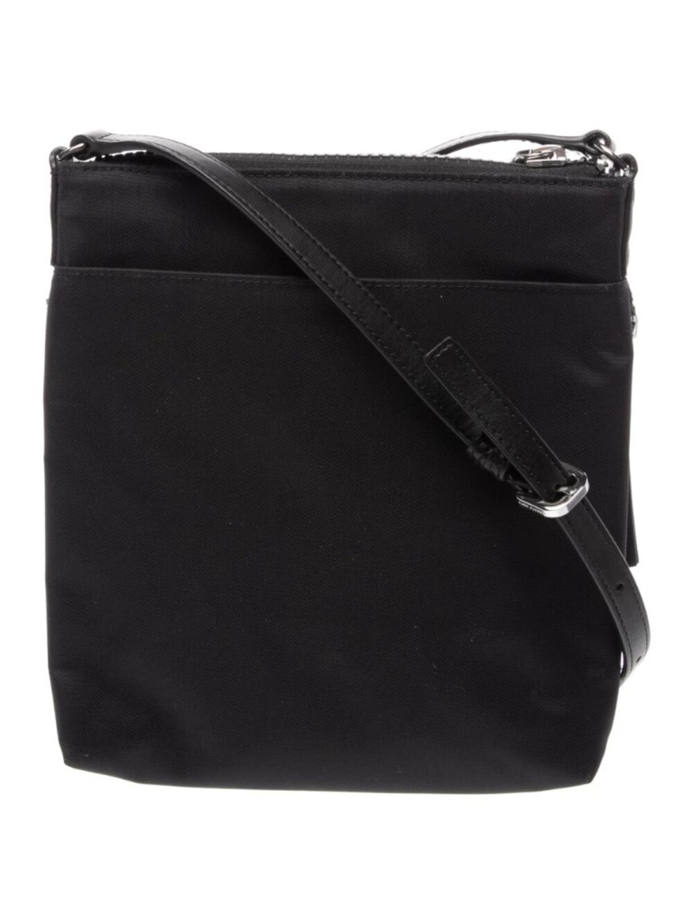 Marc Jacobs Nylon Crossbody Bag Black Tonal Hardware Women Biker - Picture 5 of 8
